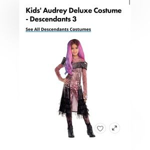 Disney 9/10 Audrey Descendants Costume